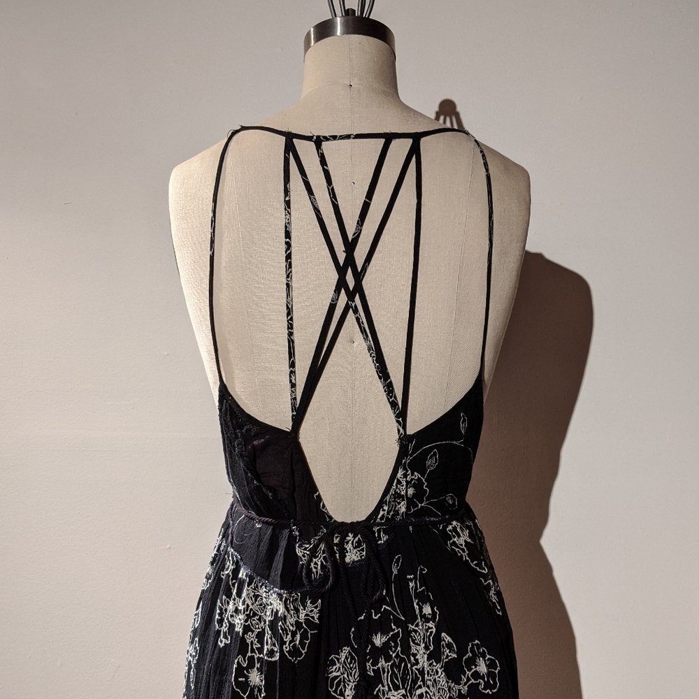 Free People Backless Maxi Dress